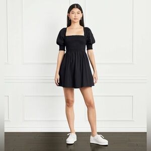 Hill House The Athena Black Mini Dress